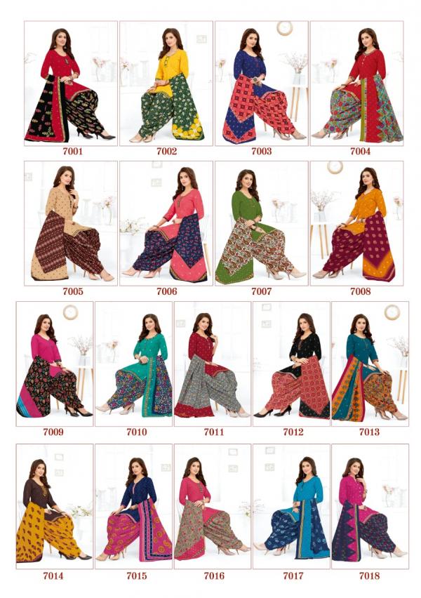 Siddhi Vinayak Pankhi Vol-6 Cotton Patiyala Designer  Dress Material